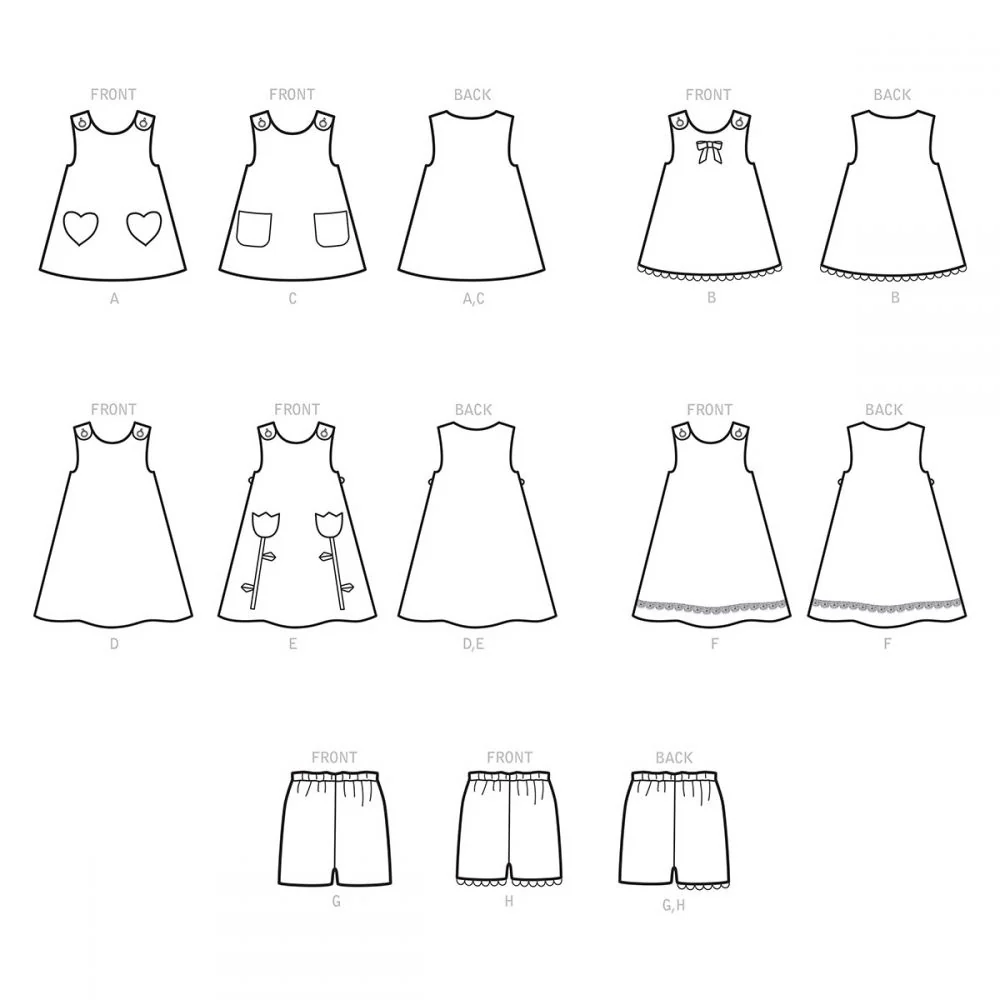 Simplicity Dress, Top and Shorts S9318 - Image 4