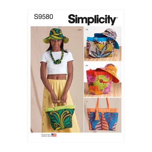 Simplicity Hat, Bag and Necklace S9580 - Image 3