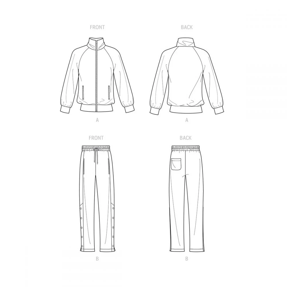 Simplicity Men's Knit Top and Trousers S9458 - Image 7