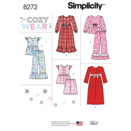 Simplicity Nightwear and Robe S8272 - Image 2