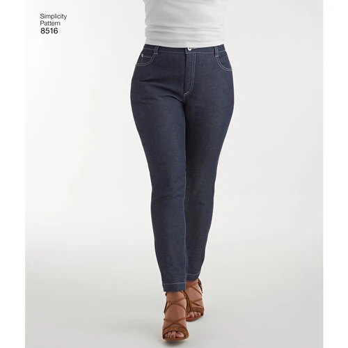 Simplicity Skinny Jeans S8516 - Image 5