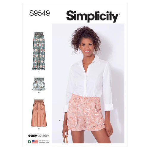Simplicity Trousers, Shorts and Skirt S9549 - Image 2