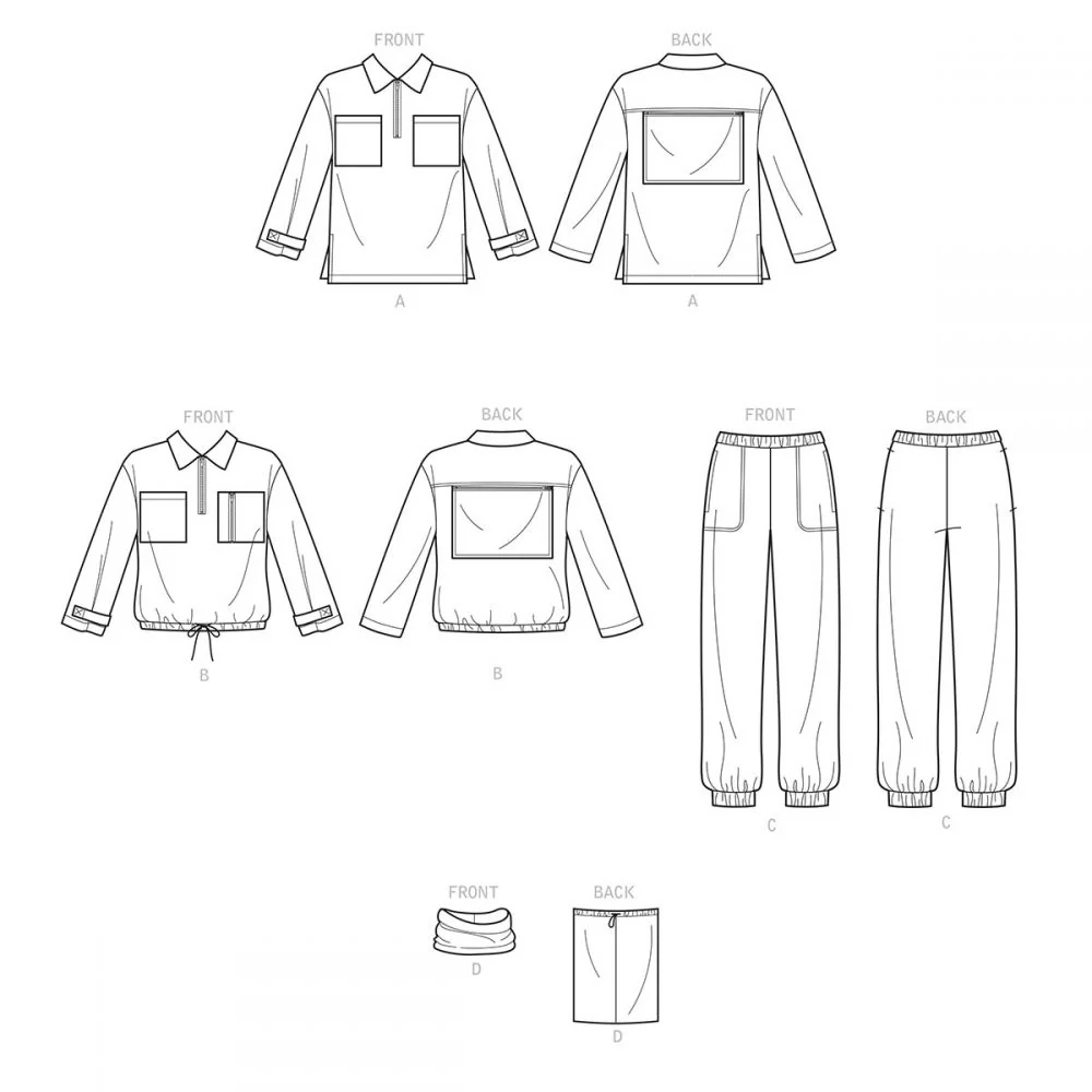 Simplicity Unisex Tops and Trousers S9278 - Image 7