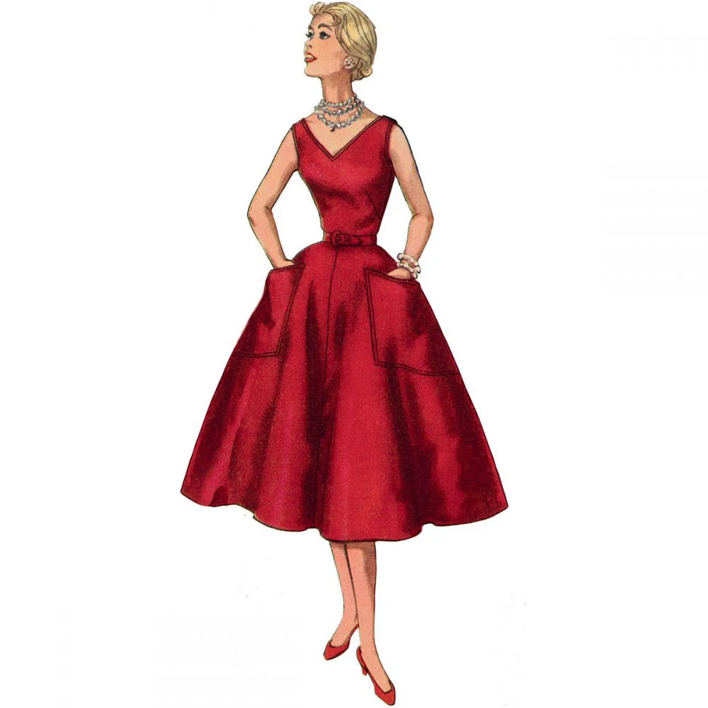 Simplicity Vintage Dress and Skirt S9449