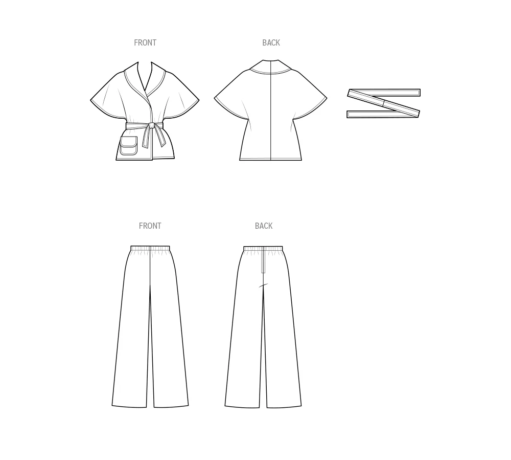 Simplicity Vintage Trousers & Jacket S3047 - Image 3
