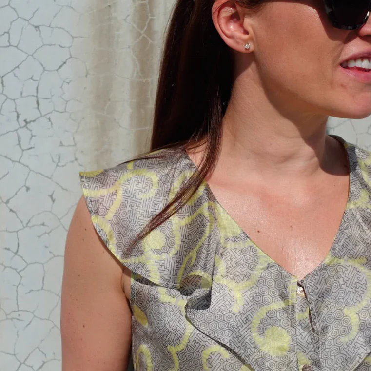 Style Arc Almy Woven Top - Image 2