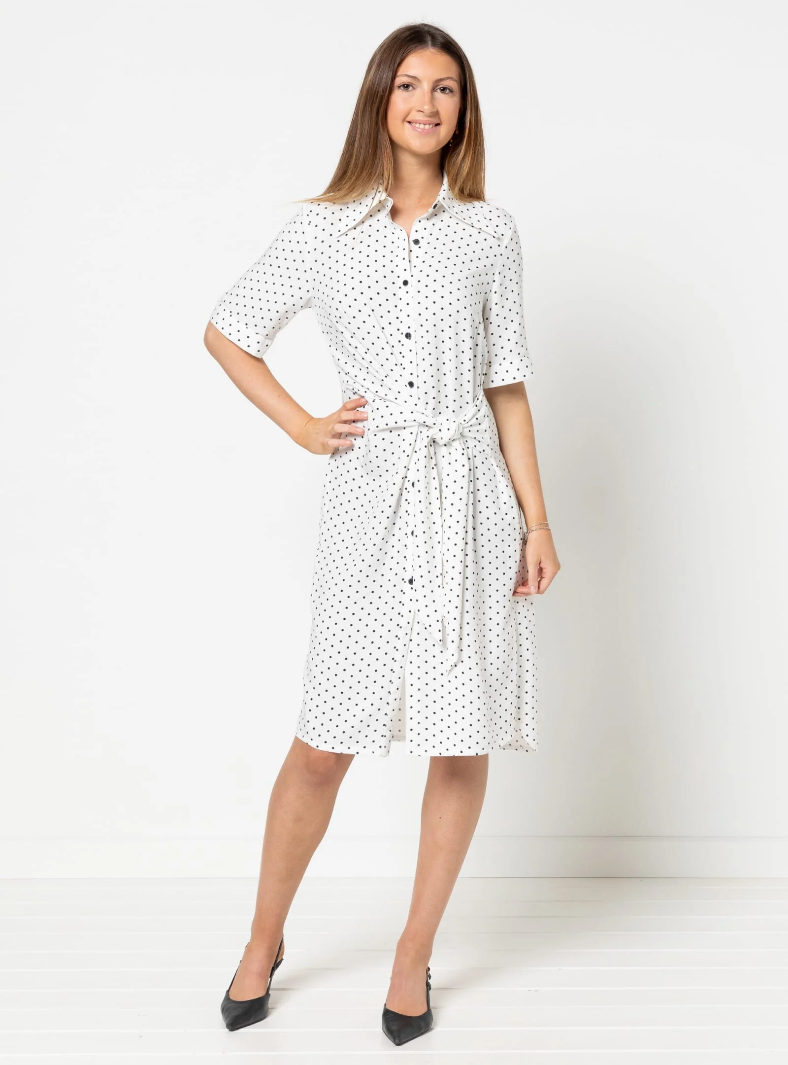 Style Arc Avon Woven Shirt and Dress - Image 9