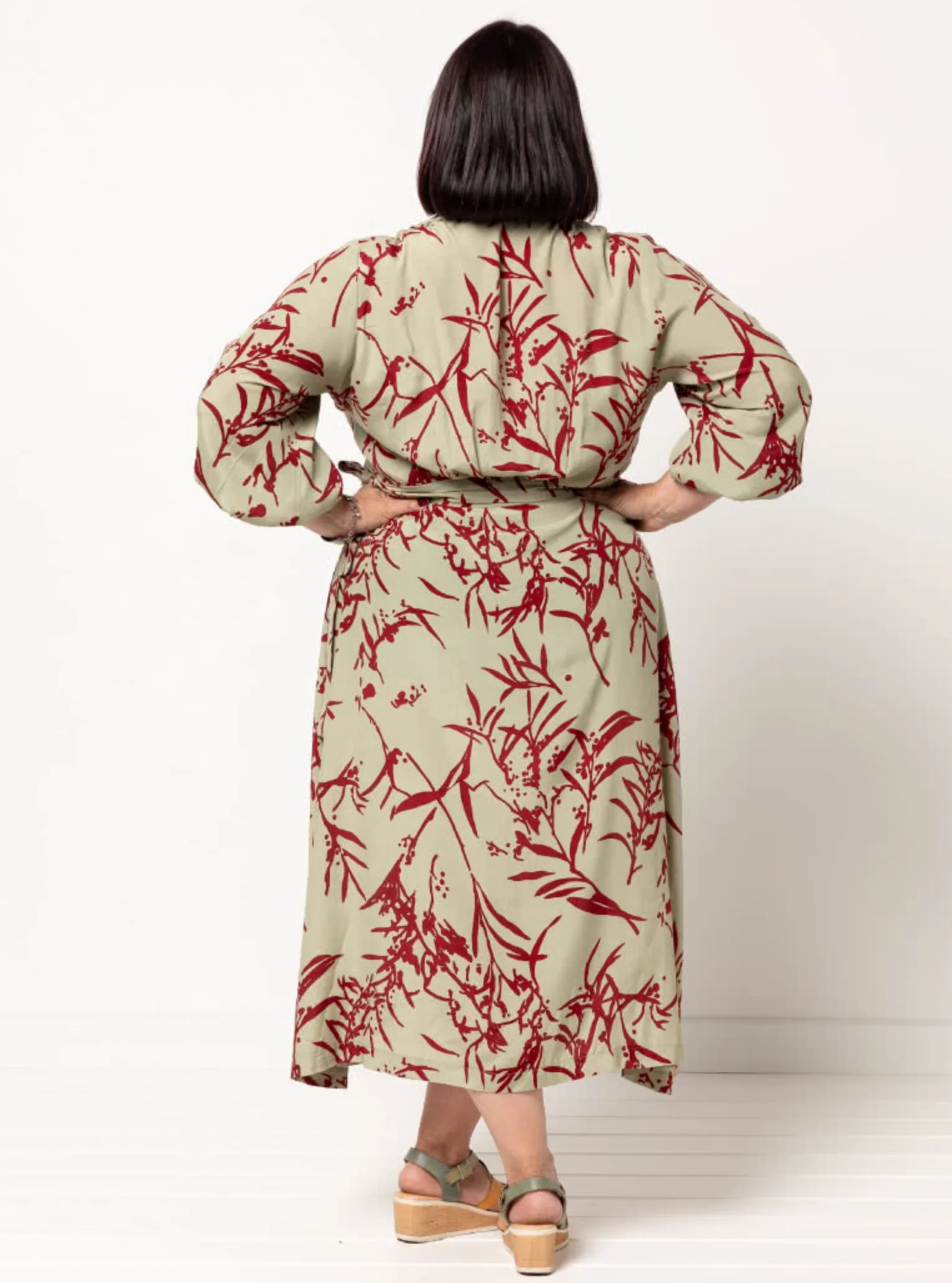 Style Arc Millicent Wrap Dress - Image 10