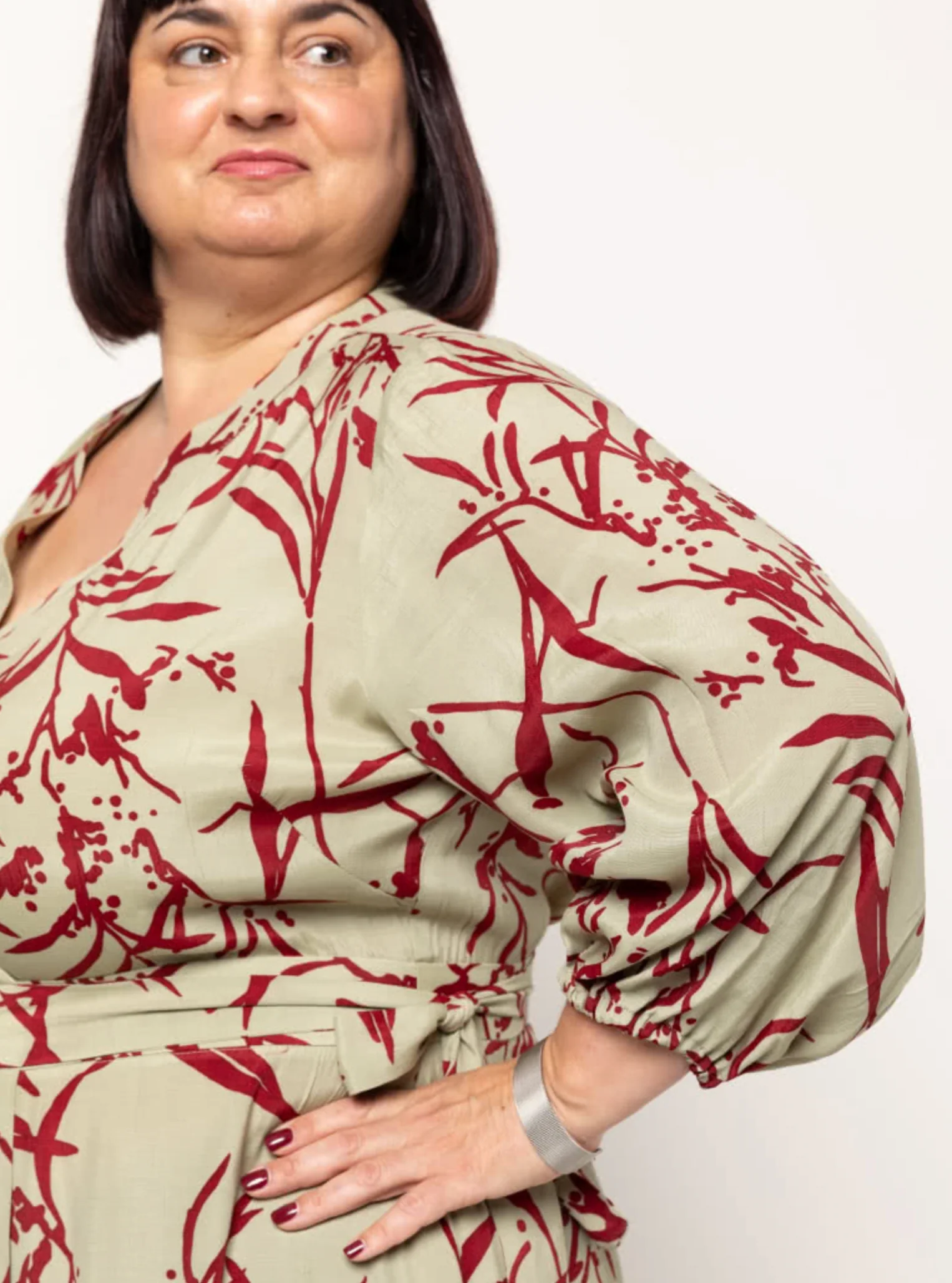 Style Arc Millicent Wrap Dress - Image 11