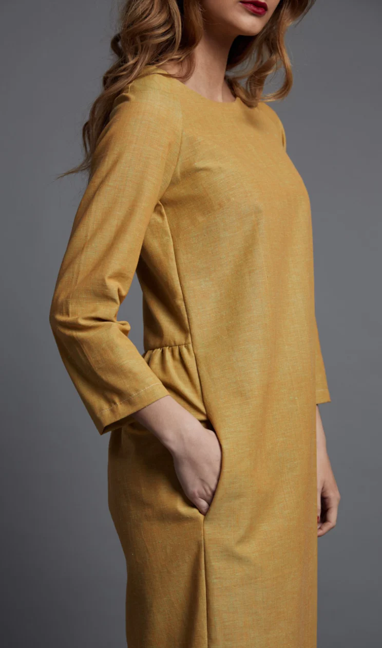 The Avid Seamstress Gathered Dress - Image 3