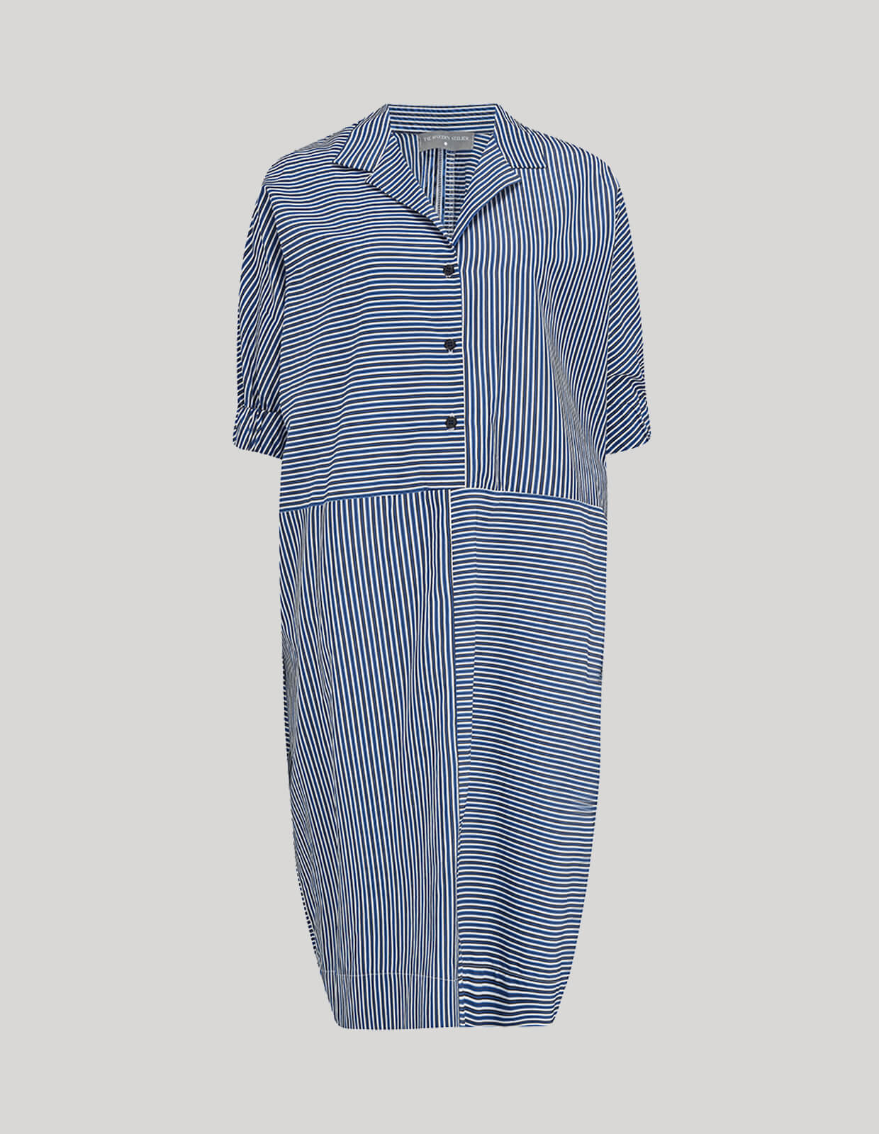 The Maker's Atelier Flip Collar Shirt Dress - Image 4