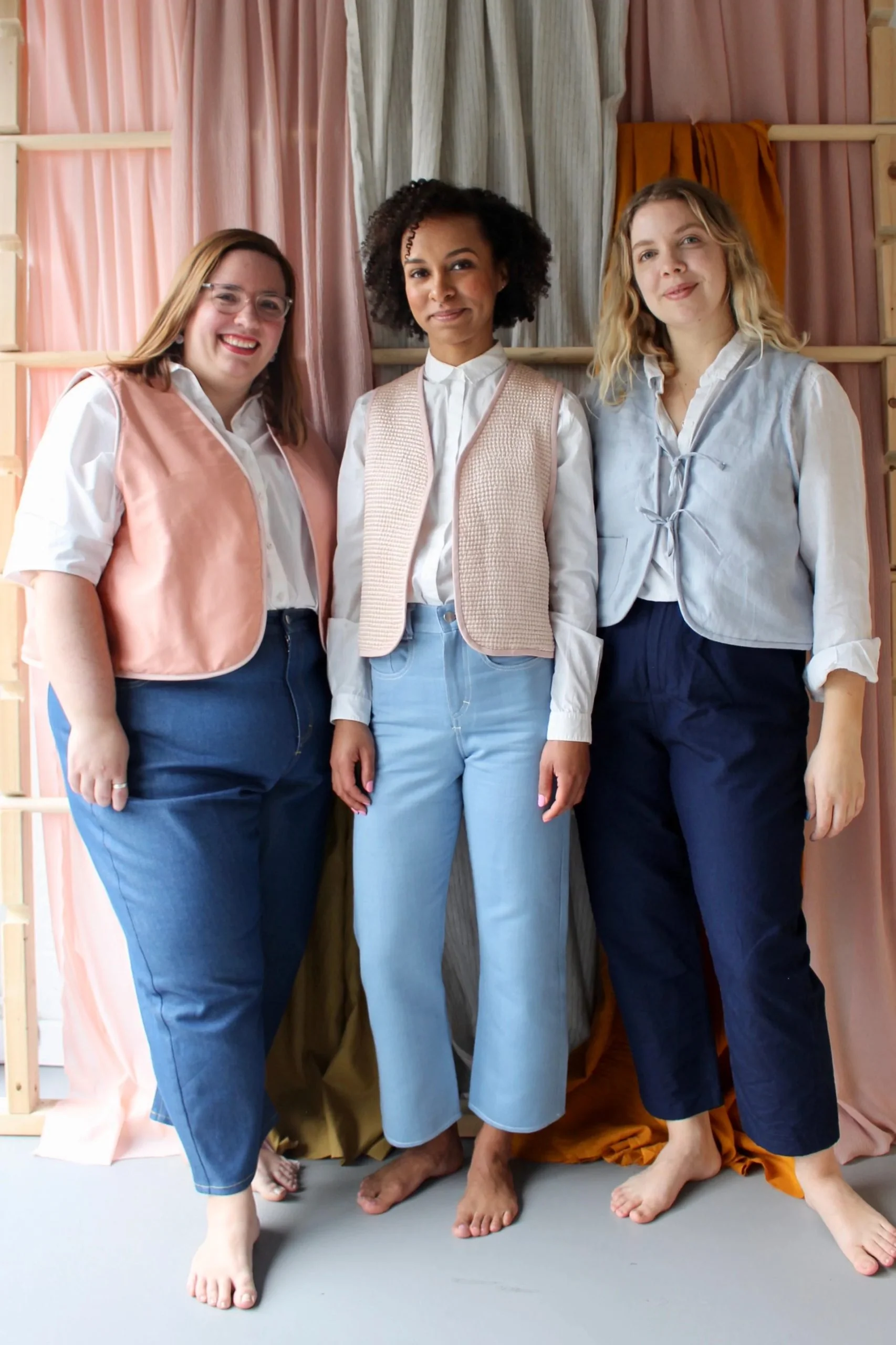 The New Craft House Women's Everyday Waistcoat - Printed copy shop SIZES 20 - 34 (+£5.00)