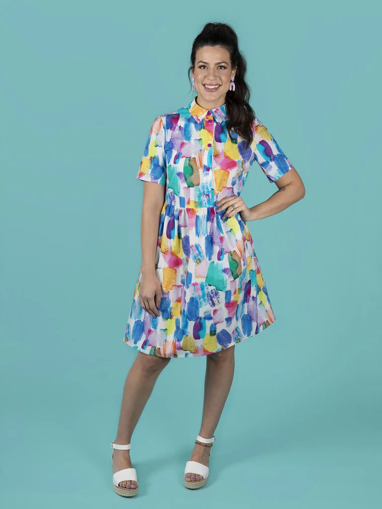 Tilly and the Buttons Lyra Shirt Dress - Image 10