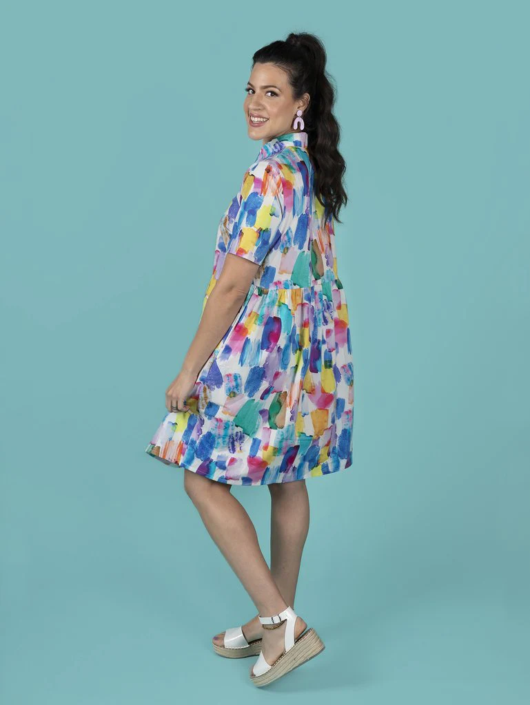 Tilly and the Buttons Lyra Shirt Dress - Image 12
