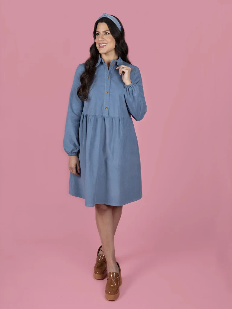 Tilly and the Buttons Lyra Shirt Dress - Image 15