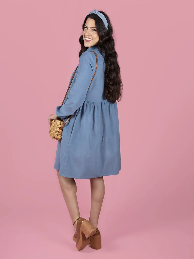 Tilly and the Buttons Lyra Shirt Dress - Image 17