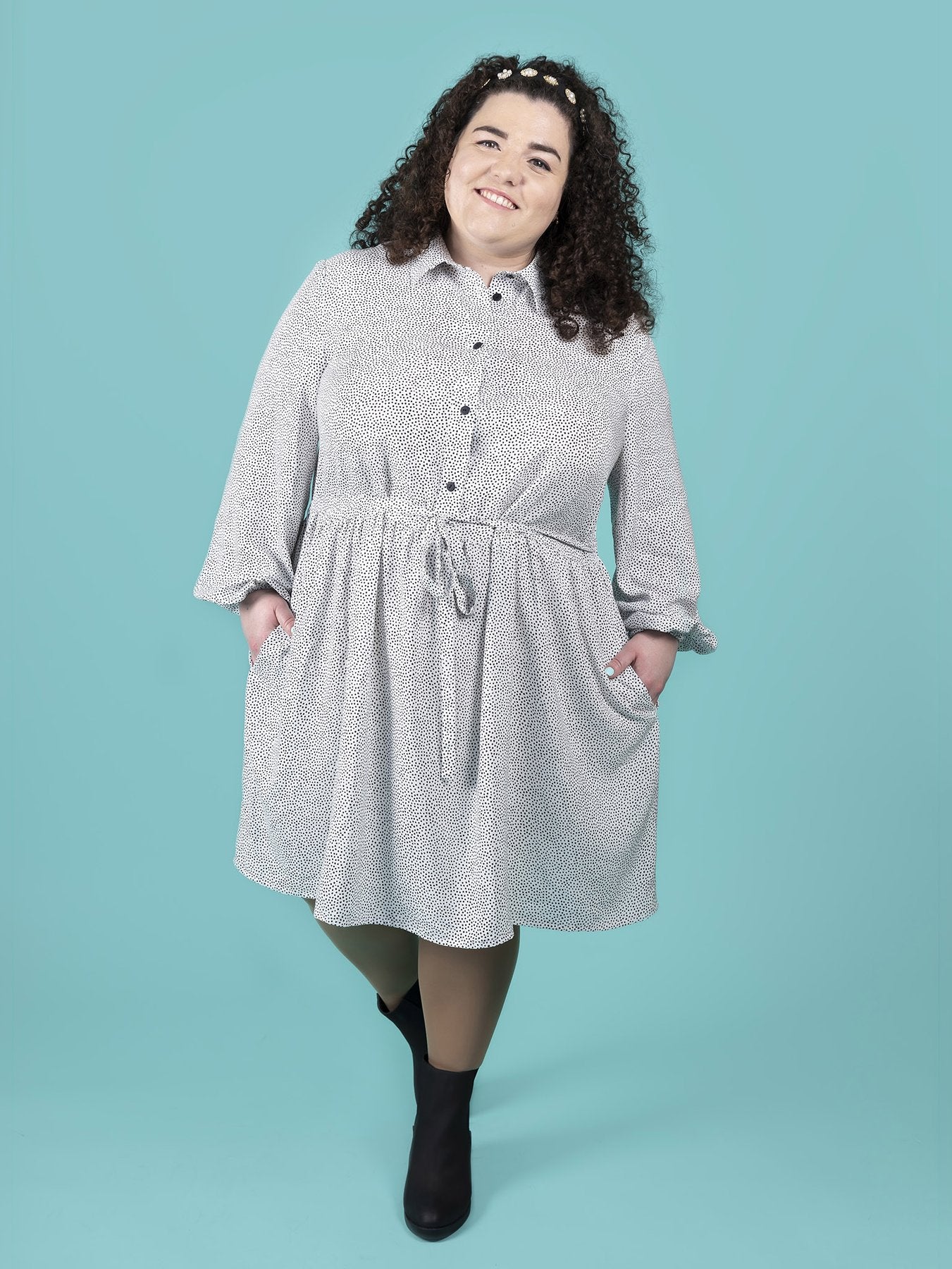 Tilly and the Buttons Lyra Shirt Dress - Image 19