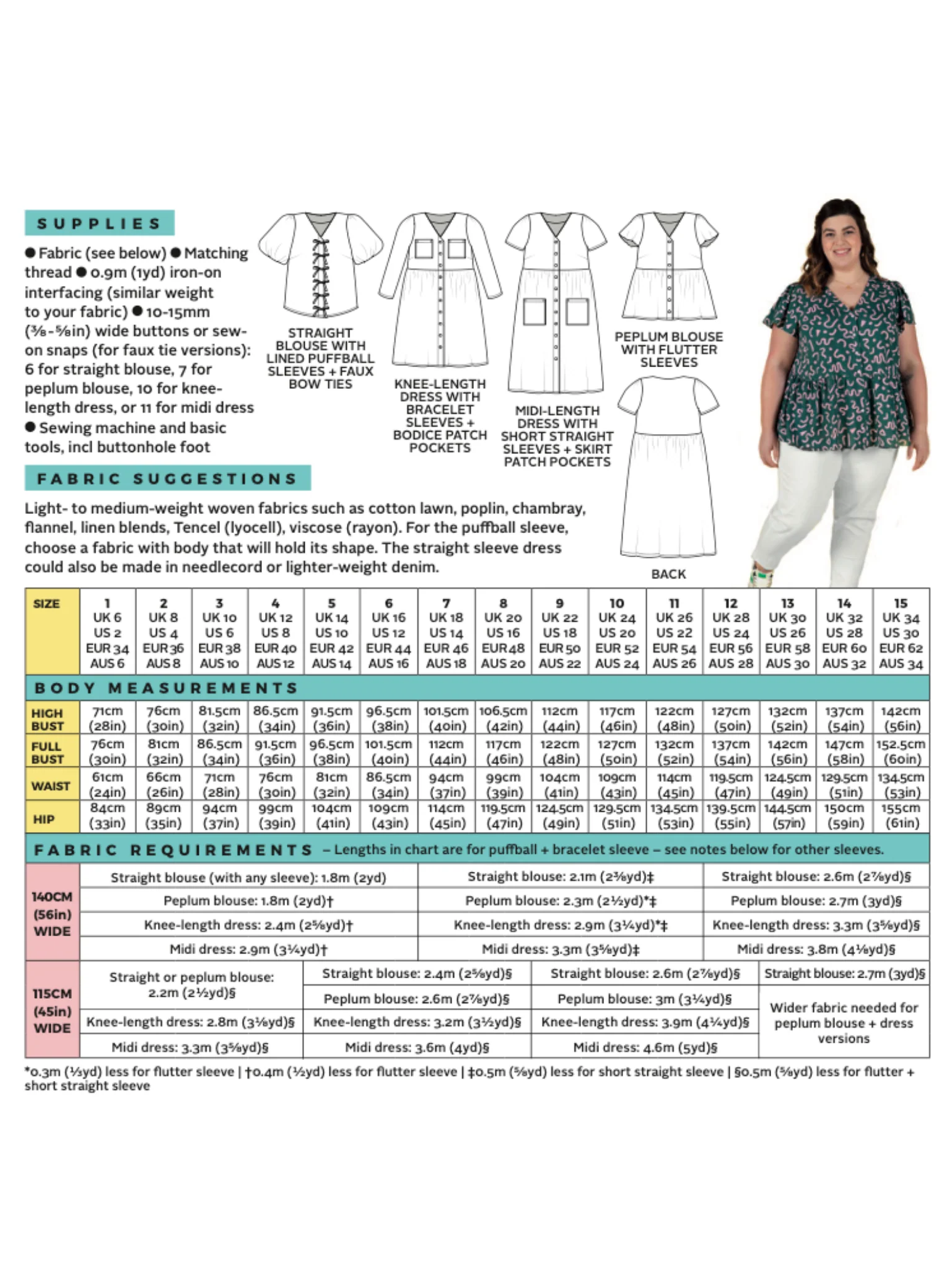 Tilly and the Buttons Nell Blouse and Dress - Image 28