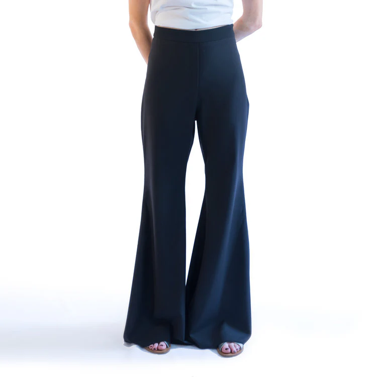 Trend Patterns TPC10 Wide Leg Flare Trousers - Image 2