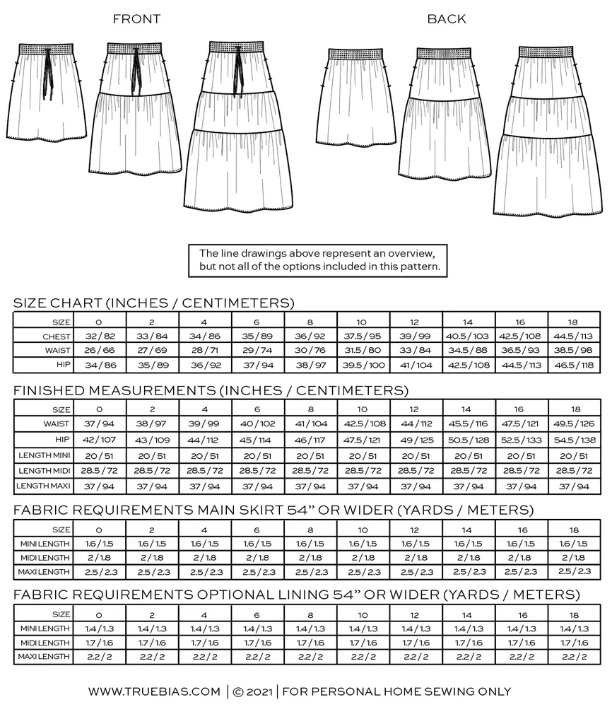 True Bias Mave Skirt - Image 13