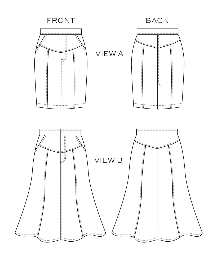 True Bias Salida Skirt - Image 18