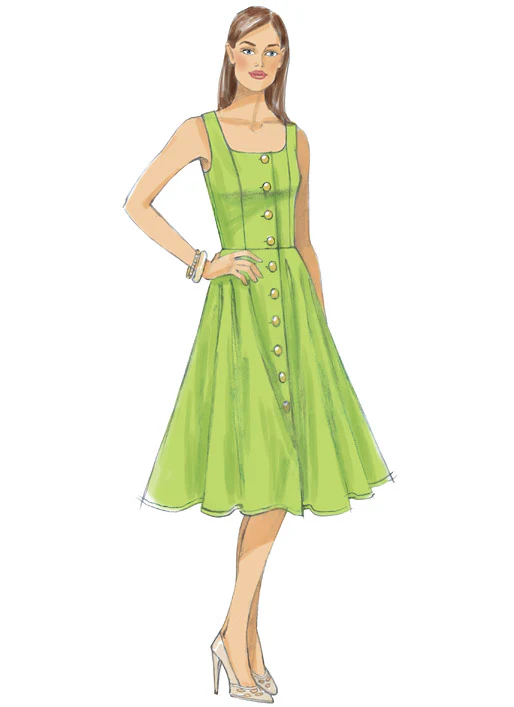 Vogue Dress V9182 - Image 4