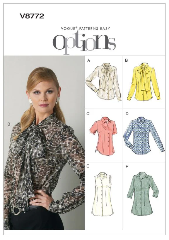 Vogue Shirt V8772 - Image 9