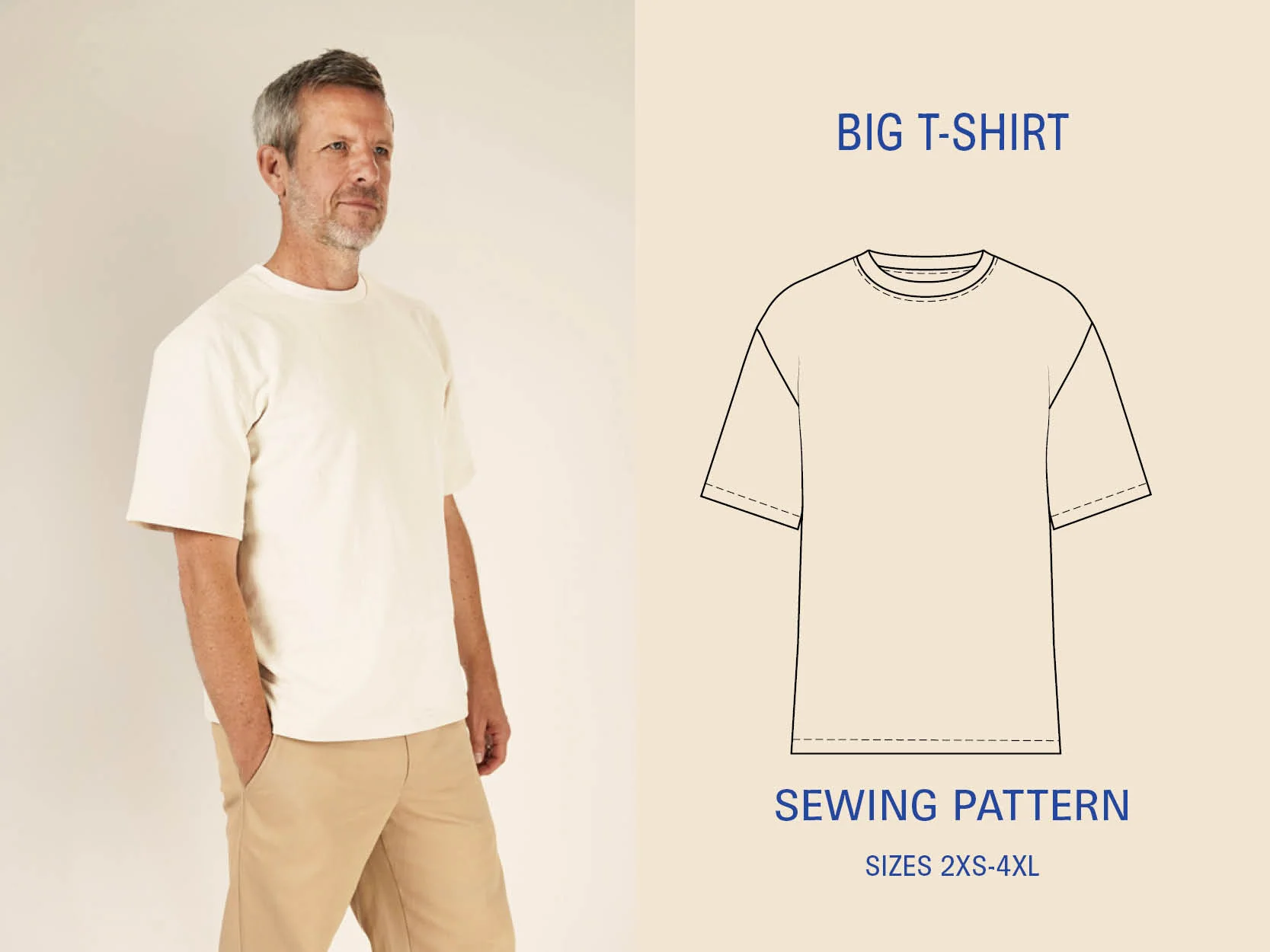 Wardrobe by Me Men's Big T-shirt - Image 4