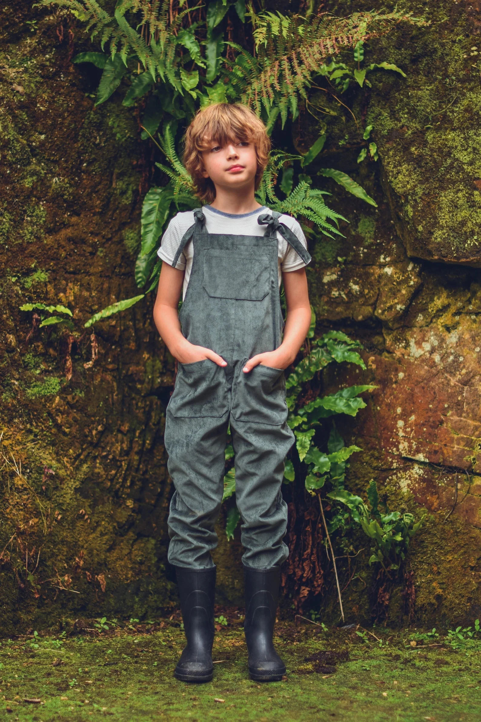 Waves & Wild Baby/Child Heyday Dungarees - Printed copy shop (+£7.00)